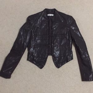 Korean Leather Jacket (NWOT)